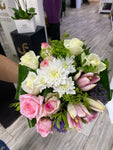 Bouquet à main coloré