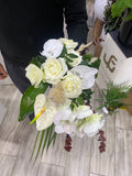 Composition Bouquet de la mariée blanc