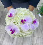 Bouquet De la mariée avec orchidées